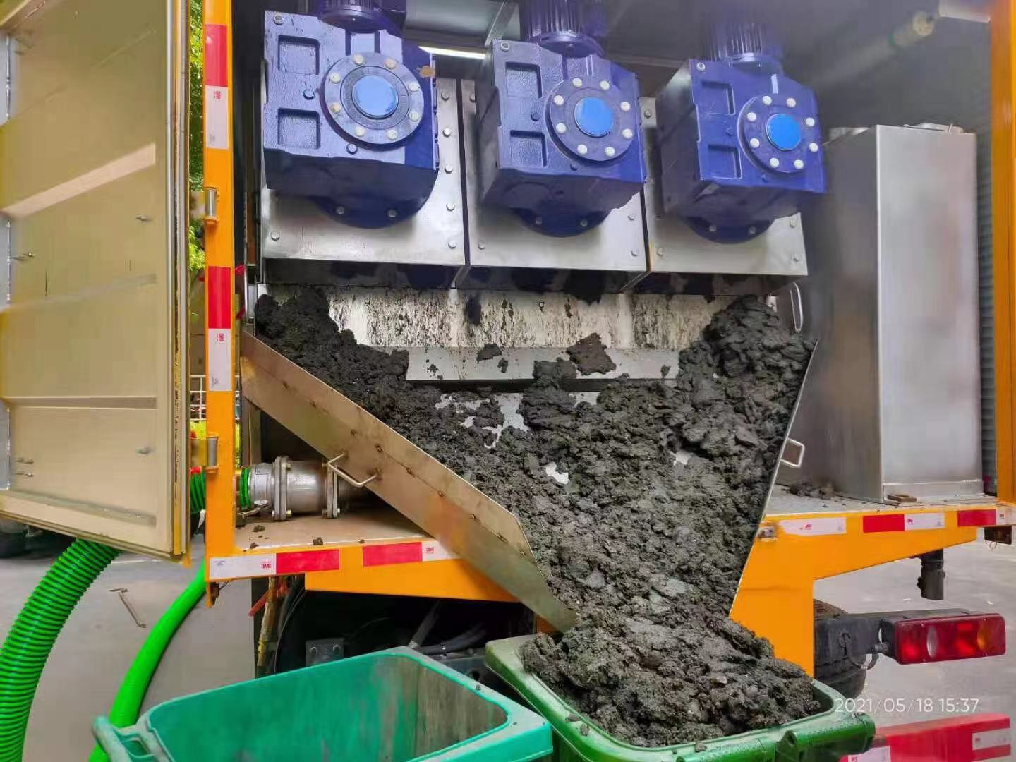 莒县化粪池清掏城市维护站-泥浆净化干湿分离处理